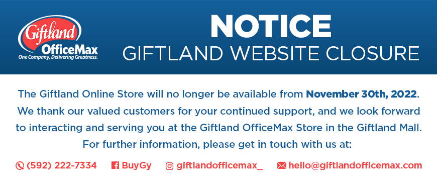 Website Closure Notice